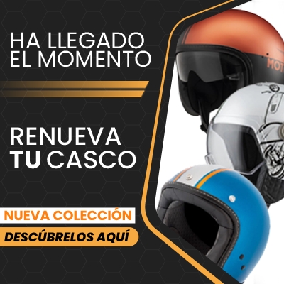 Banner Ha llegado el momento - Renueva tu casco