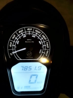 DAELIM BESBI 125 2020, 7851km!!!!!