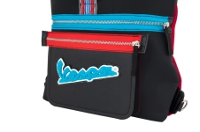 BOLSA VESPA STRIPES ROJO