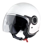 CASCO JET VESPA VJ COLOR BLANCO