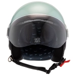 CASCO JET VESPA VISOR 3.0 COLOR VERDE