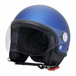 CASCO JET VESPA VISOR 3.0 COLOR AZUL