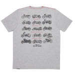 CAMISETA UOMO MG GARAGE GRIS