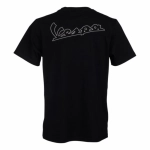 CAMISETA VESPA HERITAGE NEGRO