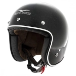 CASCO JET GUZZI GLITTER COLOR NEGRO