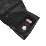 GUANTES PIEL APRILIA NEGRO
