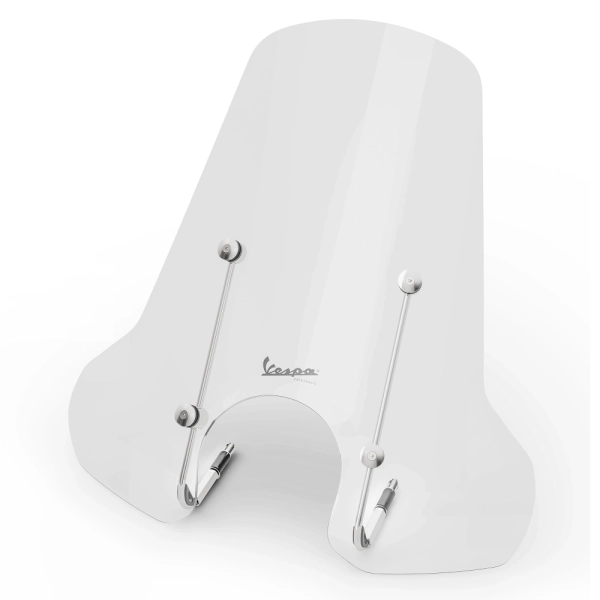Parabrisas Delantero Deportivo Para Vespa GTS 250/300 2013-2022 - Acrílico Con Soporte De Acero Inoxidable