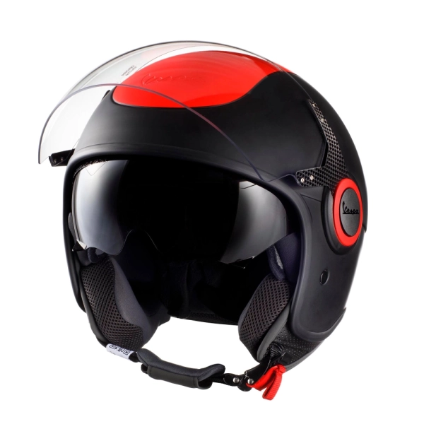 CASCO VESPA VJ FLUOR ROJO 275,81€ - comprar VESPA en Vespa Turia