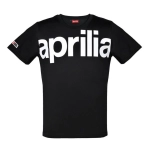 CAMISETA APRILIA NEGRO
