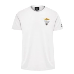 CAMISETA MANGA CORTA GUZZI AVIAZIONE NAVALE BLANCO HOMBRE