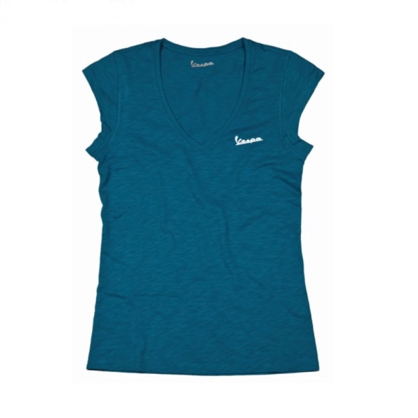 CAMISETA ORIGINAL VESPA AZUL