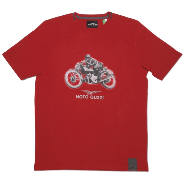 CAMISETA UOMO MG GARAGE ROJO