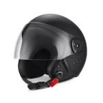 CASCO JET PIAGGIO COLOR NEGRO MATE