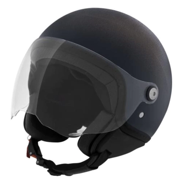 CASCO JET PIAGGIO STYLE COLOR AZUL