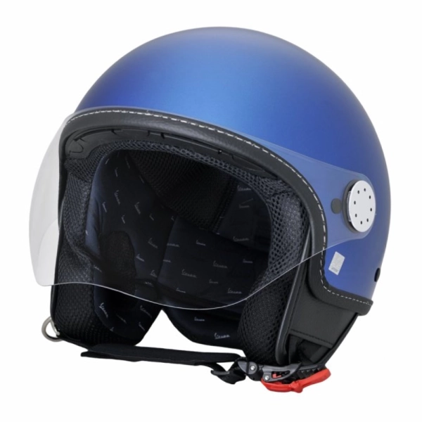 CASCO JET VESPA VISOR 3.0 COLOR AZUL 252 82 comprar VESPA en Vespa Turia