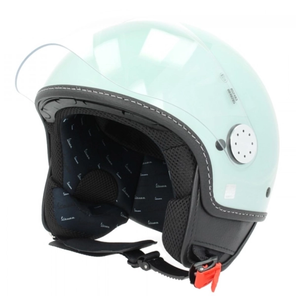 CASCO JET VESPA VISOR 3.0 COLOR VERDE