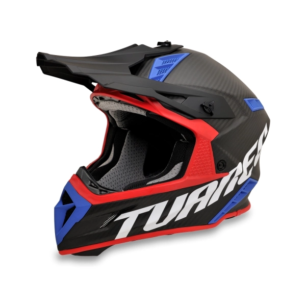 CASCO OFF ROAD APRILIA ROJO/NEGRO