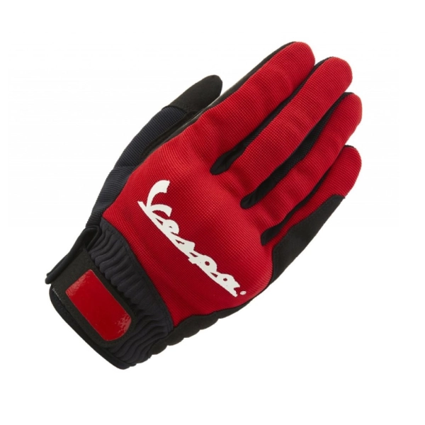 GUANTES VESPA COLOR ROJO