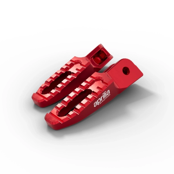 KIT ESTRIBERAS ALUMINIO RS457 ROJO