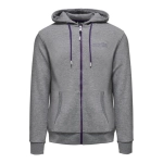 SUDADERA CON CAPUCHA APRILIA RACING LIFESTYLE GRIS