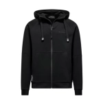SUDADERA ESSENTIAL GUZZI NEGRO