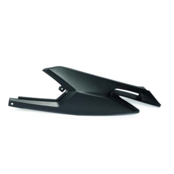 TAPA TRASERA IZQUIERDA 'PIAGGIO GROUP' CARBON LOOK